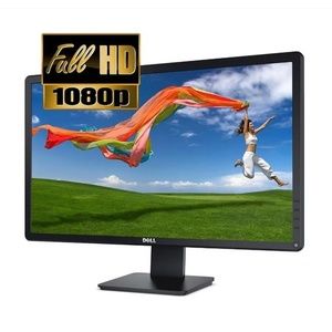 Dell E2414Ht DVI+VGA Widescreen 24" LED LCD TV/Monitor 1920x1080 USED w/Stand